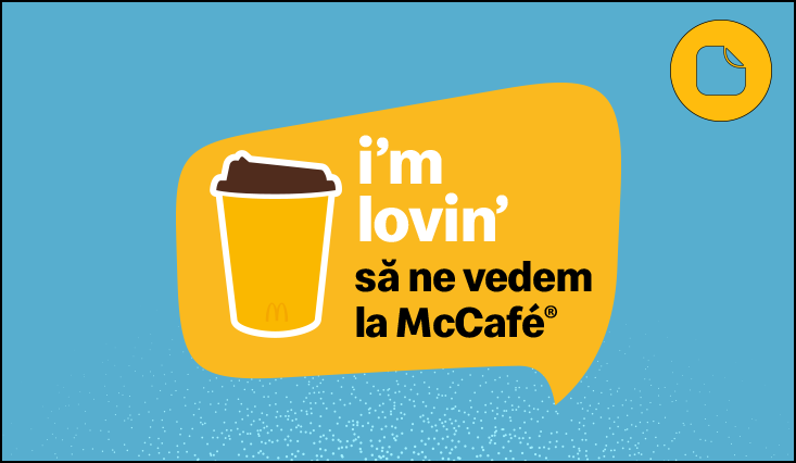 Sticker McCafe